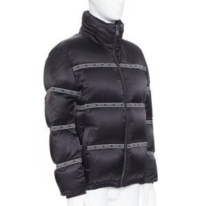Versace Nastro Stampa Padded Jacket